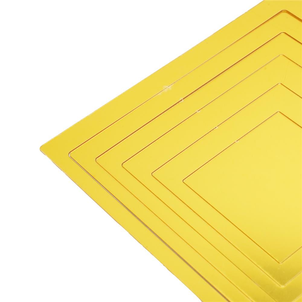 สติ๊กเกอร์ D.I.Y WALL HOME LIVING STYLE WALL 20x20 ซม. สีทอง (แพ็ก 24 ชิ้น)