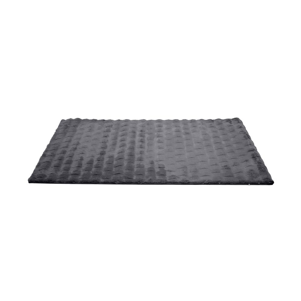 พรม HOME LIVING STYLE WEFER 120x180 ซม. สีเทาเข้ม