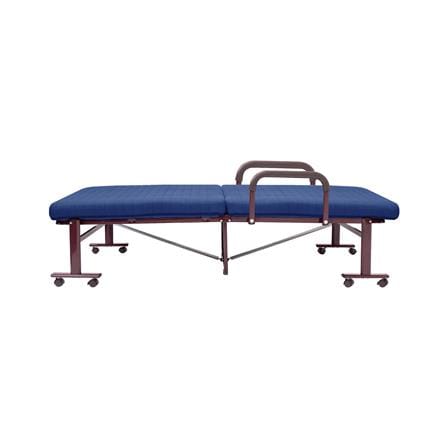เตียงพับพร้อม TOPPER THAIBULL OLT250-90B 90x190x50 ซม. สีน้ำเงิน_2