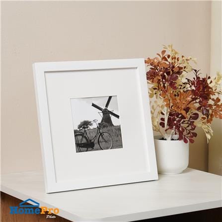 กรอบรูป SNAZZ LENORA SQUARE 25x25 ซม. สีขาว_5