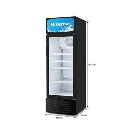 ตู้เครื่องดื่ม 1 ประตู HISENSE HSC-330FLB 10.8 คิว สีดำ_7