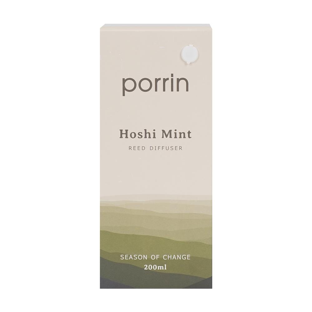 ก้านหอมปรับอากาศ PORRIN SEASON 200 มล. กลิ่น HOSHI MINT