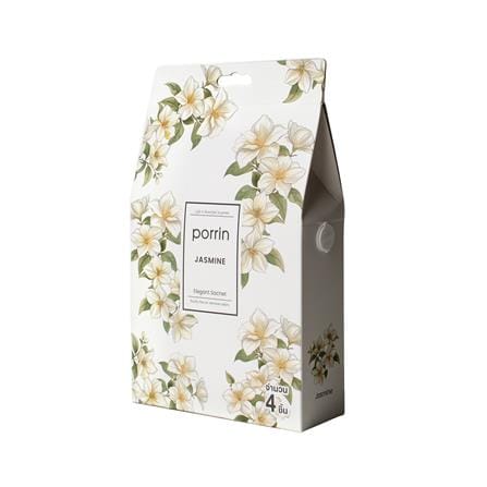 ถุงหอมปรับอากาศ PORRIN JASMINE 20 กรัม (แพ็ก 4 ชิ้น)_2