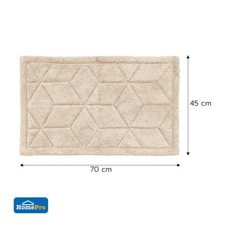 พรม HOME LIVING STYLE SI-FARO 45x70 ซม. สีครีม_2