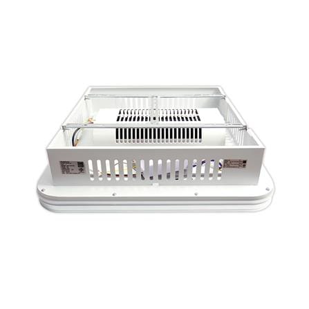 ไฟเพดานพัดลม LED CARINI CN20-6010WH 66 วัตต์ 20 นิ้ว สีขาว_1