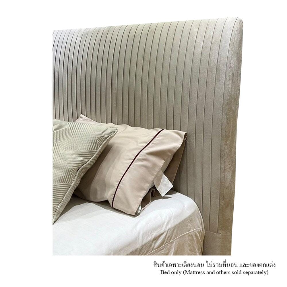 เตียง 6 ฟุต SB FURNITURE GRACELYN 19236490 สีครีม