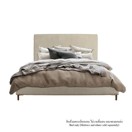 เตียง 6 ฟุต SB FURNITURE GRACELYN 19236490 สีครีม_0