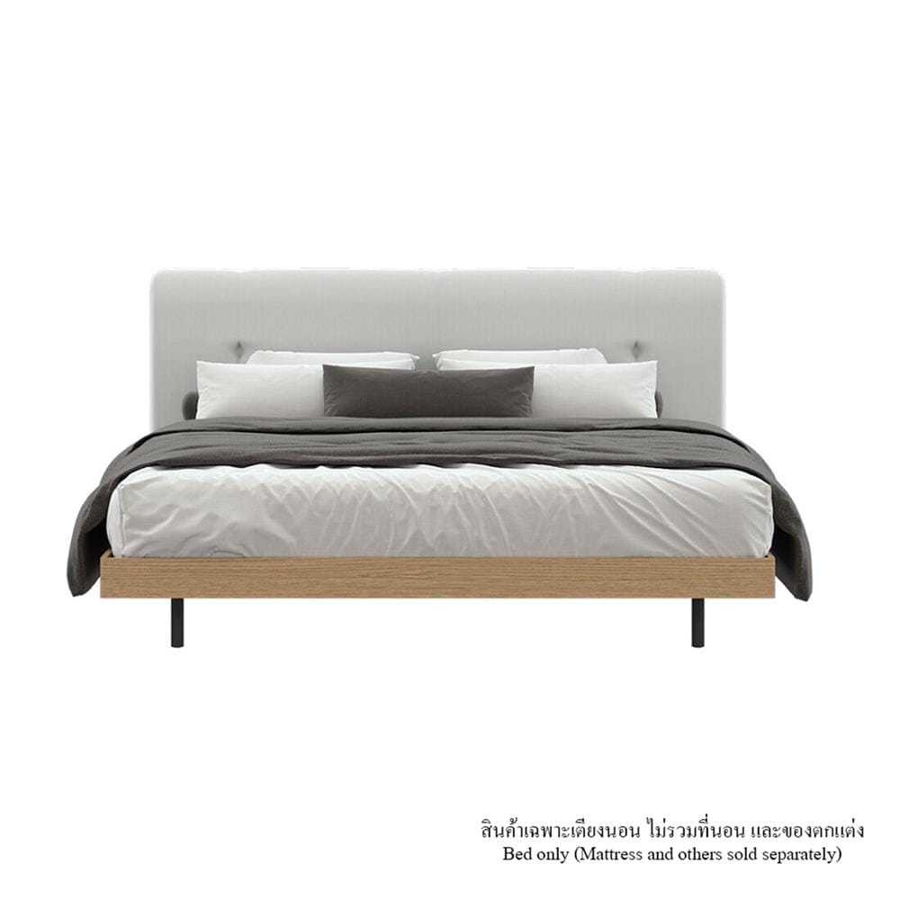 เตียง 6 ฟุต SB FURNITURE WANATA 19239512 สีโอ๊ค