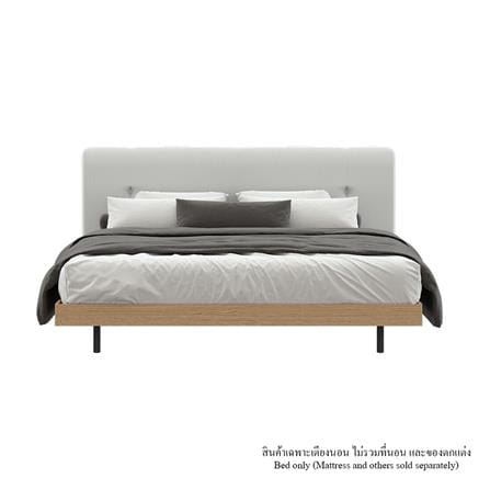เตียง 6 ฟุต SB FURNITURE WANATA 19239512 สีโอ๊ค_1