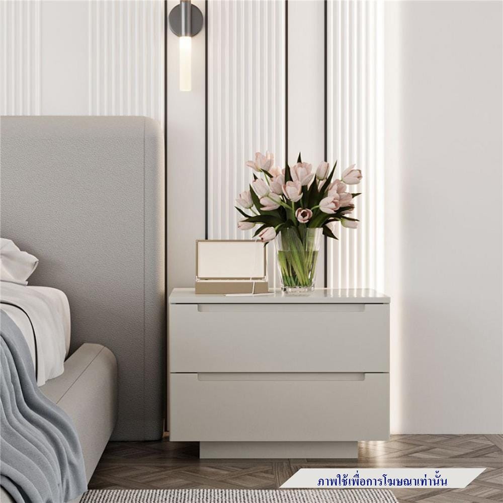 ตู้ข้างเตียง SB FURNITURE WENLY 60 ซม. สีไม้อ่อน
