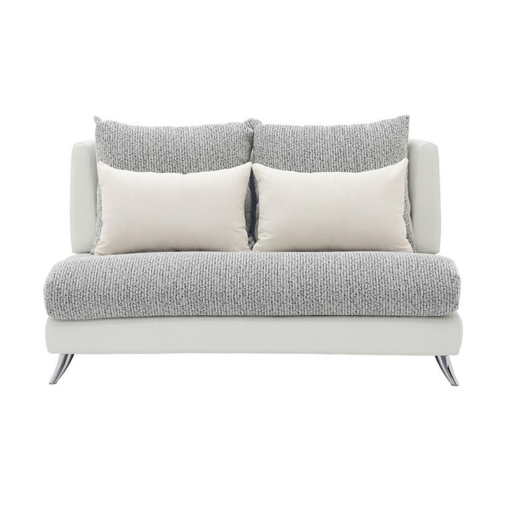 โซฟา 2 ที่นั่ง SB FURNITURE JELLY 19248273 สีขาว/ดำ