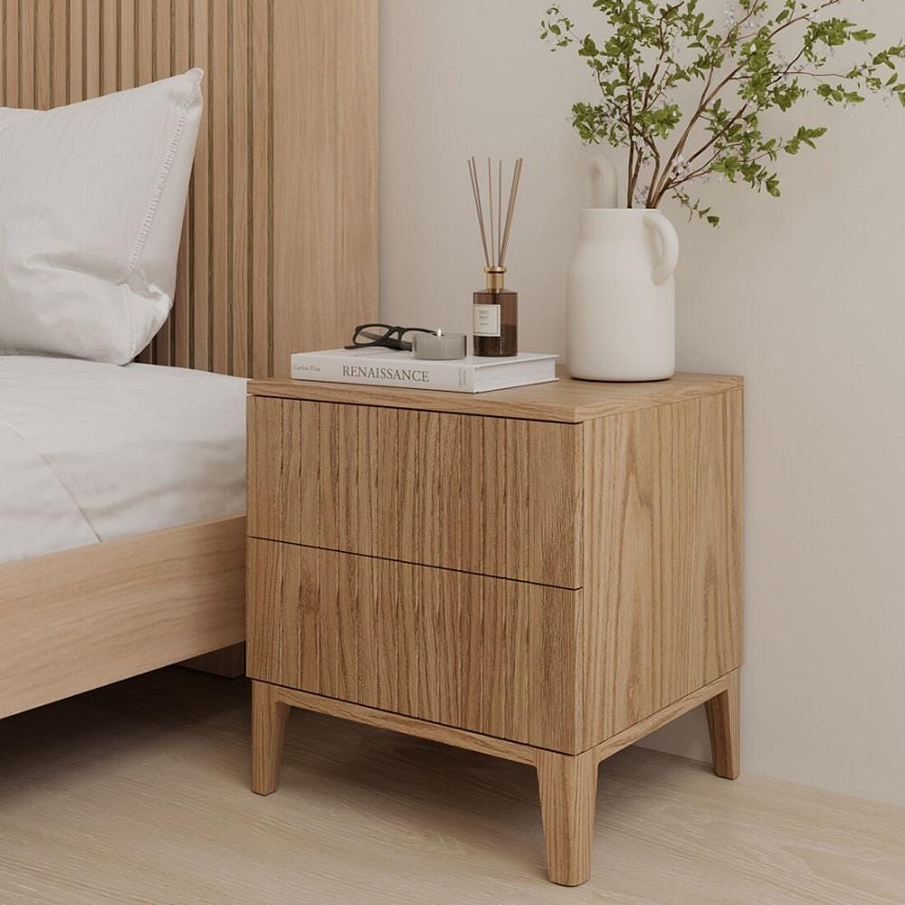 ตู้ข้างเตียง SB FURNITURE WENKA 45 ซม. สีไม้อ่อน