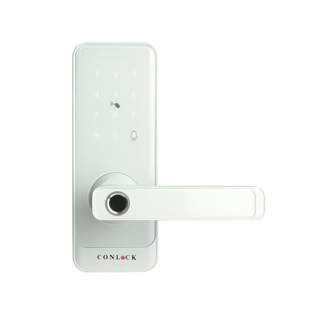 กลอนดิจิตอล CONLOCK CL-X3 สีขาว