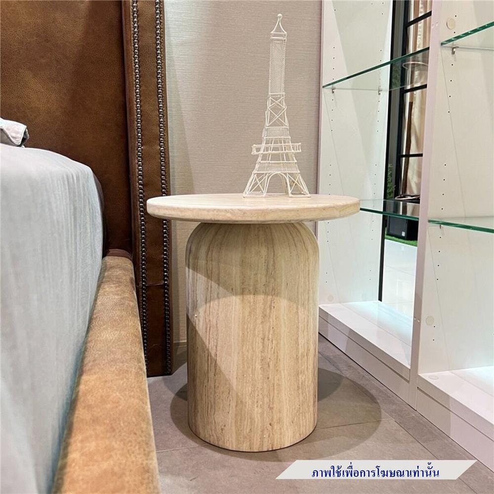 โต๊ะข้าง SB FURNITURE WESTINO 19243383 45 ซม. สีครีม
