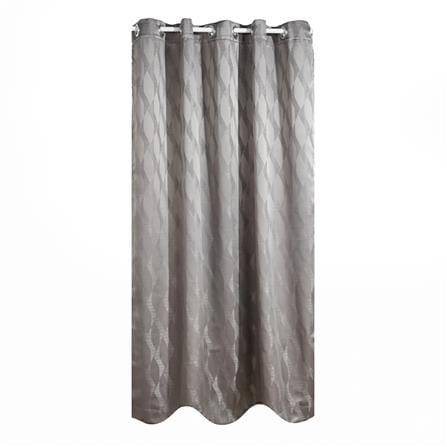 ผ้าม่าน EYELET HOME LIVING STYLE LIMO UV 175x220 ซม. สีเทา_0