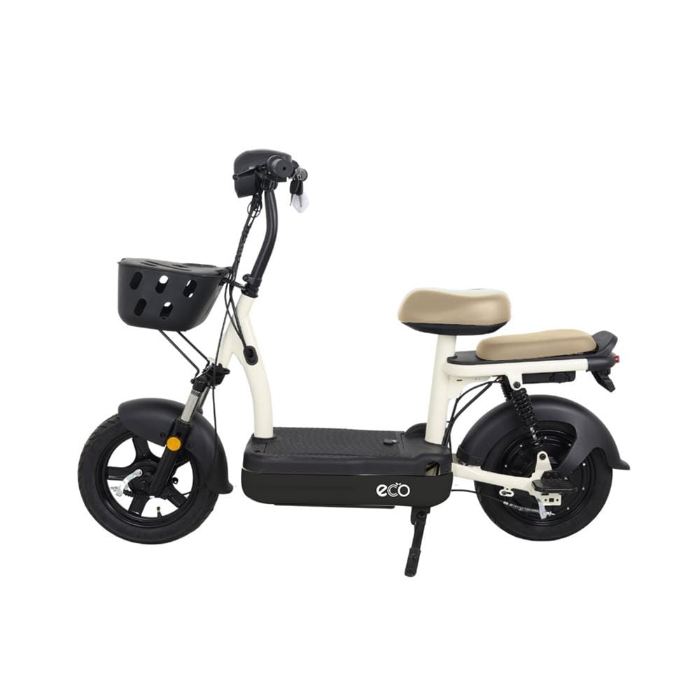 จักรยานไฟฟ้า EM ECO S1 531318825 สีขาว/ดำ