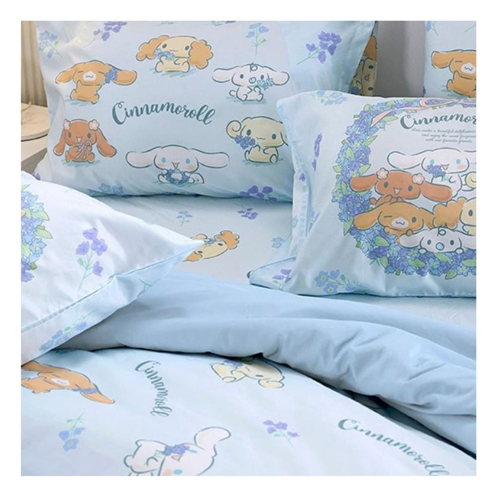 ชุดผ้าปูที่นอน 6 ฟุต (ชุด 6 ชิ้น) JESSICA CINNAMOROLL 20209-T024