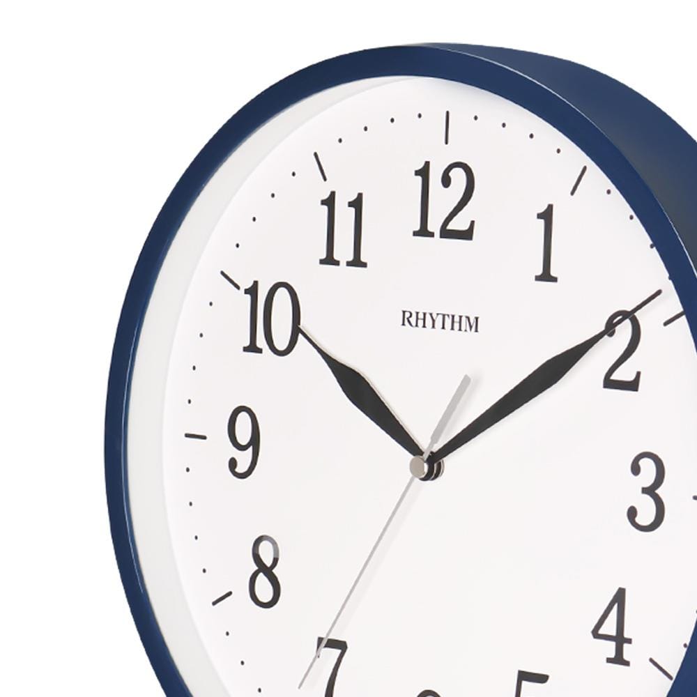 นาฬิกาแขวน RHYTHM CMG622NR11 10 นิ้ว สีน้ำเงิน