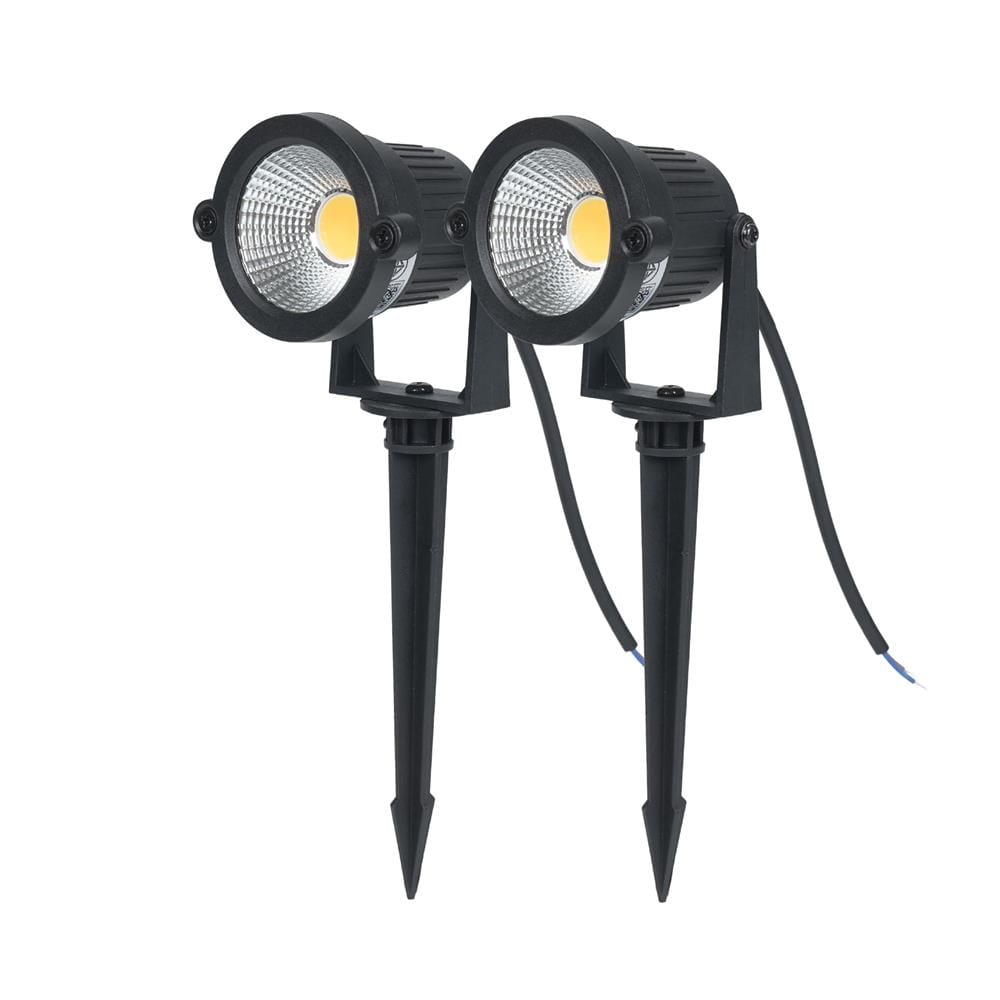ไฟจัดสวน LED CARINI LCW9020 5 วัตต์ WARM WHITE สีดำ (แพ็ก 2 ชิ้น)
