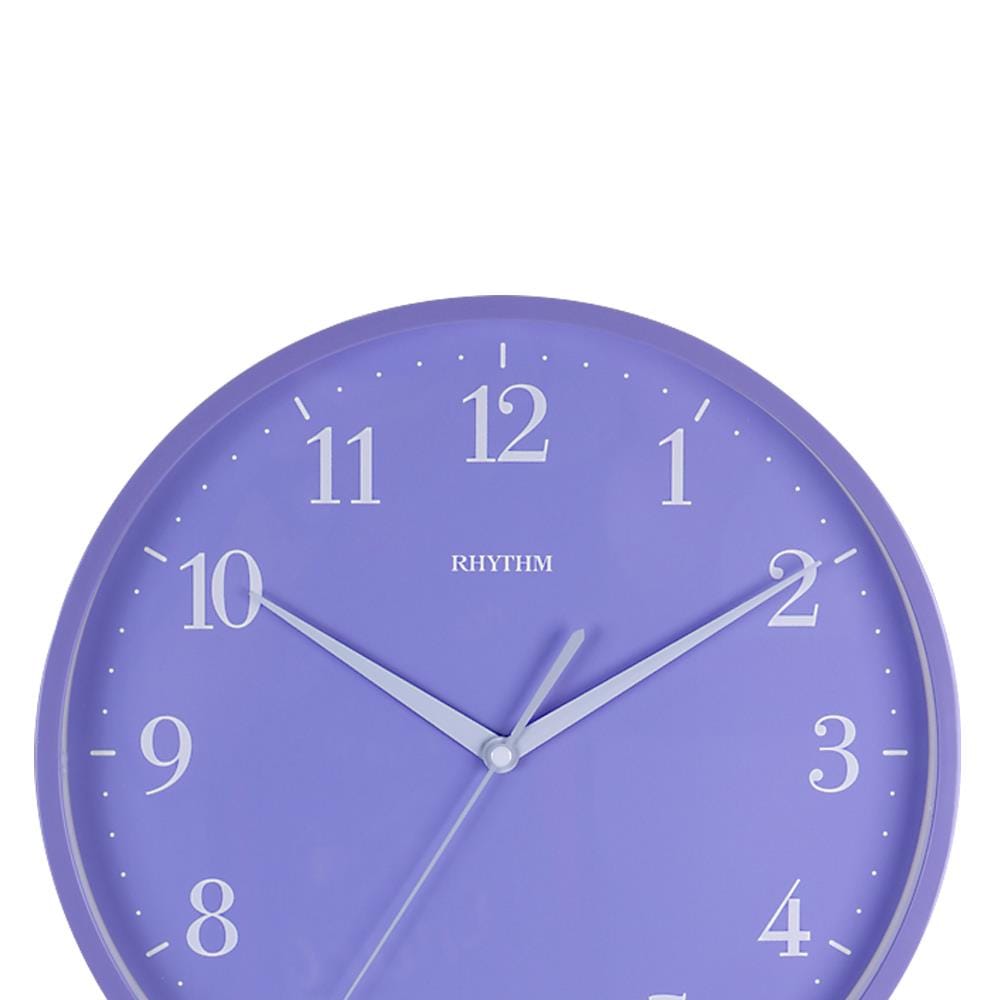นาฬิกาแขวน RHYTHM CMG619NR12 12 นิ้ว สีม่วง