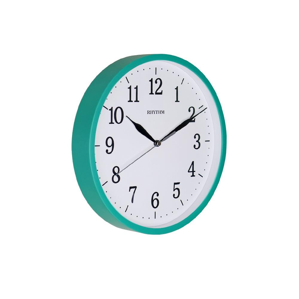 นาฬิกาแขวน RHYTHM CMG622NR05 10 นิ้ว สีเขียว