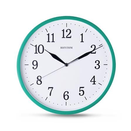 นาฬิกาแขวน RHYTHM CMG622NR05 10 นิ้ว สีเขียว_0
