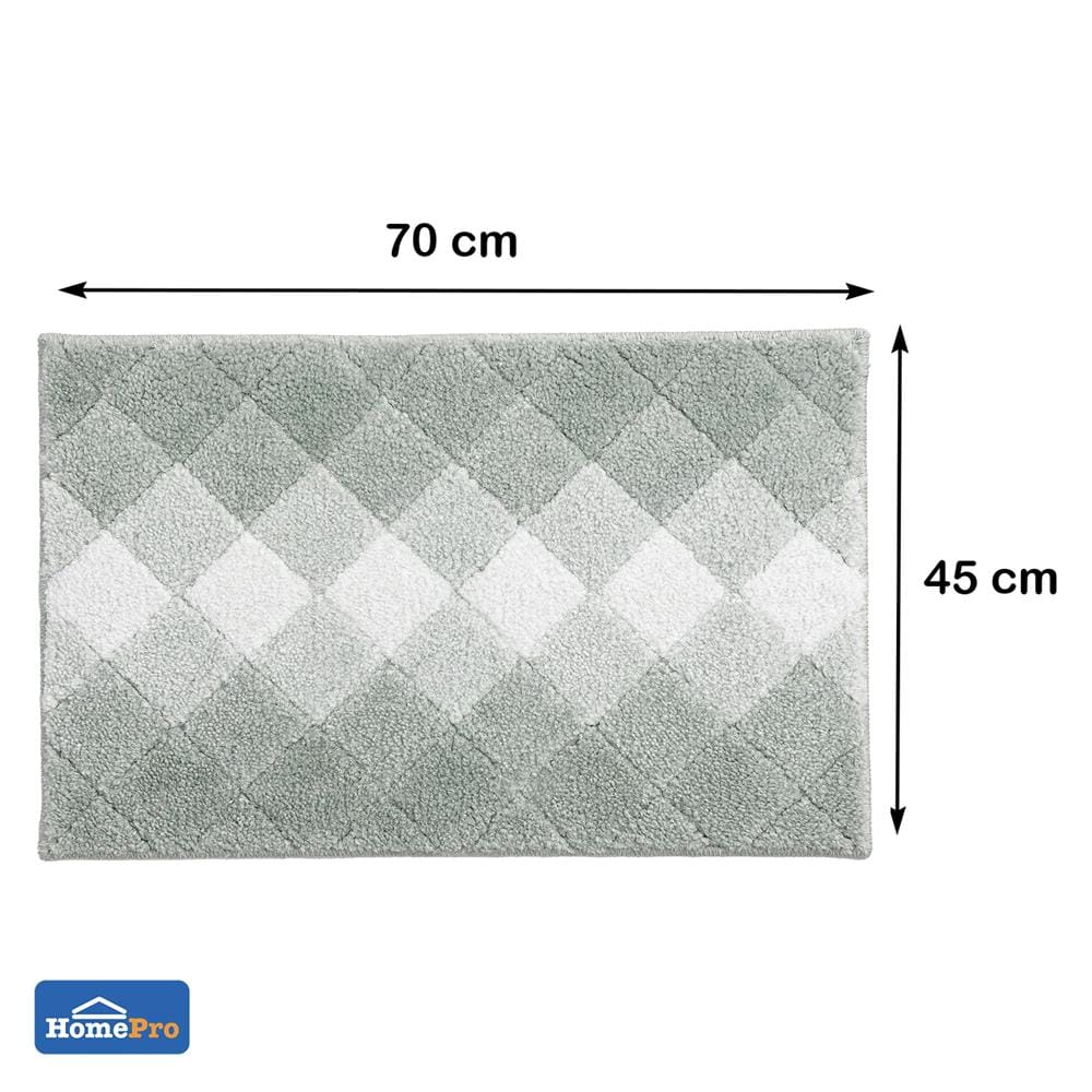 พรม HOME LIVING STYLE DIAMOND 45x70 ซม. สีเขียว