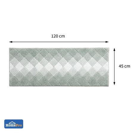 พรม HOME LIVING STYLE DIAMOND 45x120 ซม. สีเขียว_9