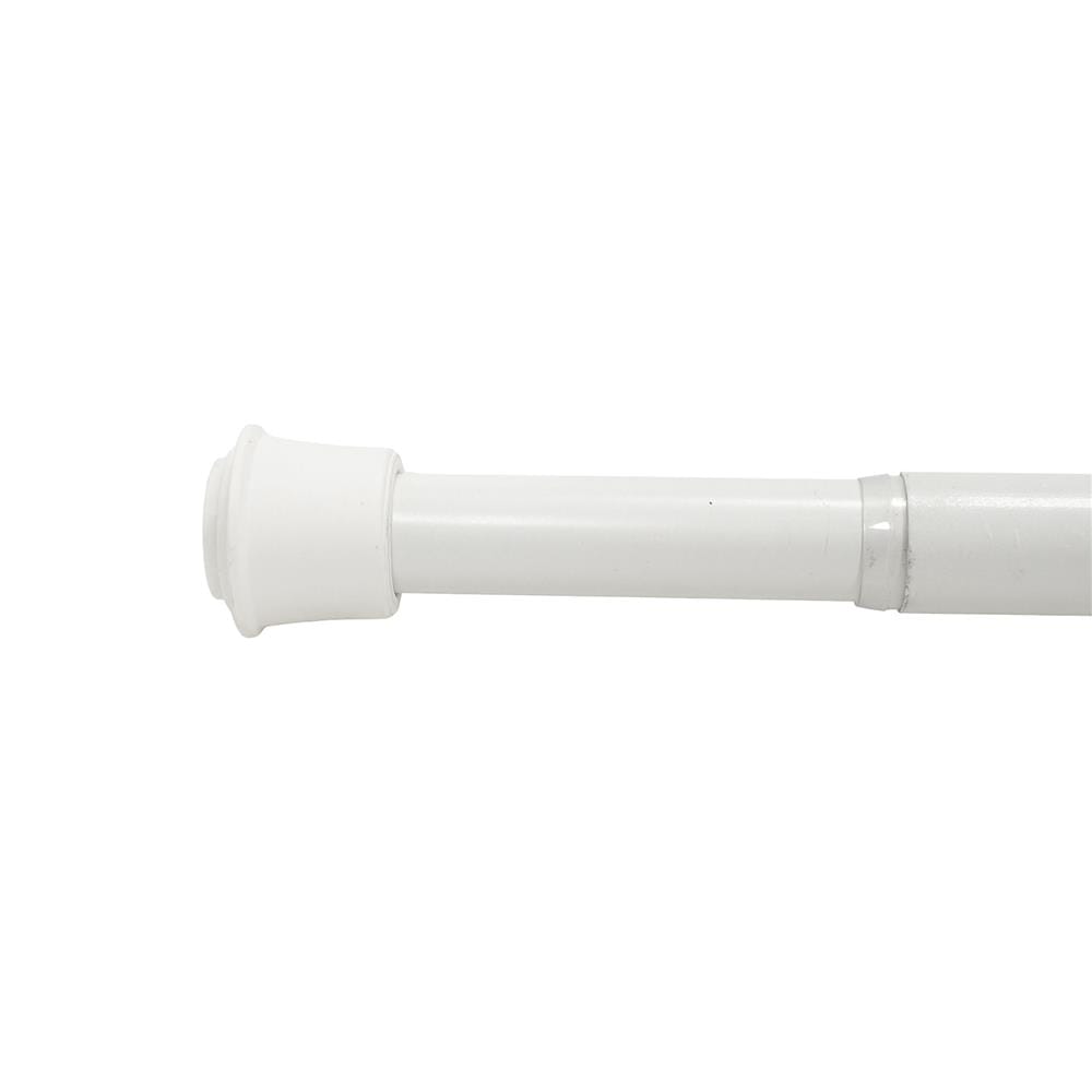 รางเหล็ก ยืดหด HOME LIVING STYLE NON DRILL 110-210 ซม. สีขาว