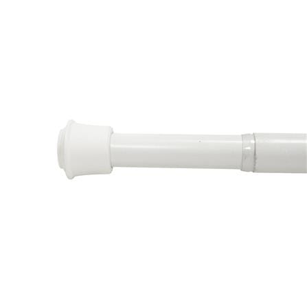 รางเหล็ก ยืดหด HOME LIVING STYLE NON DRILL 110-210 ซม. สีขาว_0