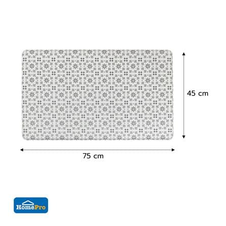 แผ่นอเนกประสงค์ HOME LIVING STYLE OPHELIA 45x75 ซม. สีเทา_7