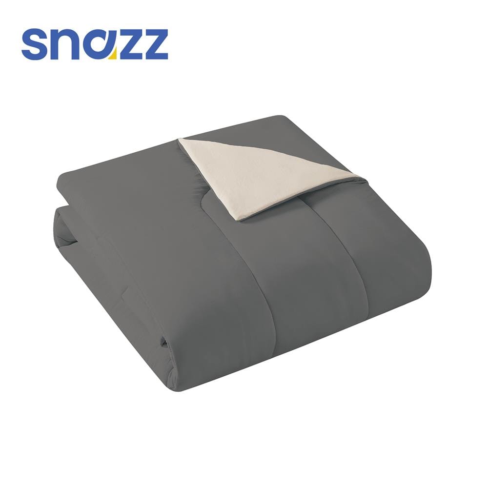 ผ้านวม SNAZZ CURTIS 70x90 นิ้ว สี GREY_1