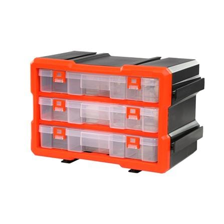กล่องเก็บอะไหล่ 3 ช่อง MATALL MW-1803 สีดำส้ม_0