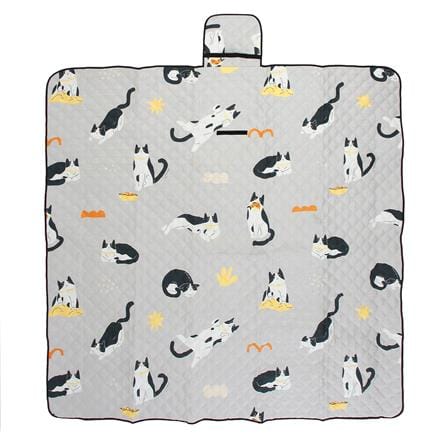 เสื่ออเนกประสงค์ SNAZZ MEO 195x195 ซม. สีเทา
