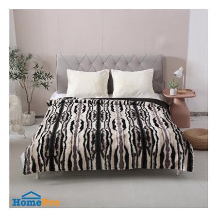ผ้าห่ม BENETTA RIPPLE 70x90 นิ้ว สี BROWN_5