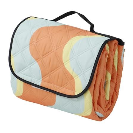 เสื่ออเนกประสงค์ SNAZZ ARIEL 195x195 ซม. สีส้ม_4