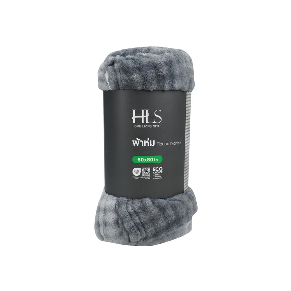 ผ้าห่ม HOME LIVING STYLE MIST 60x80 นิ้ว สี GREY