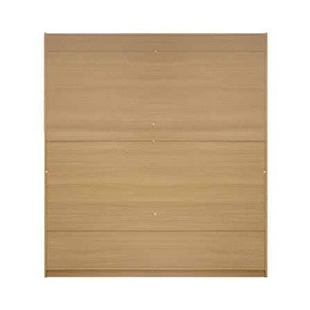 ตู้เสื้อผ้า 4 บานเปิด FURDINI MARU 160 ซม. สี NT OAK/ขาว_4