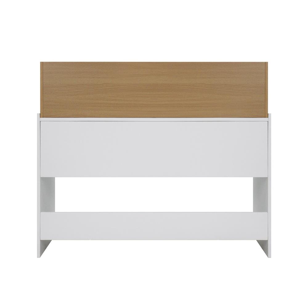 โต๊ะทำงานไม้ FURDINI MARU 120 ซม. สี NT OAK/ขาว