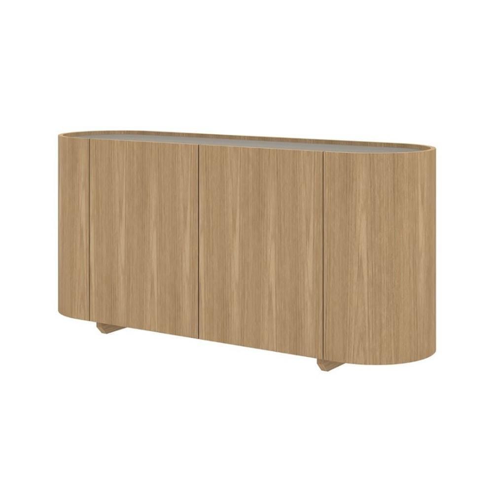 ตู้เตี้ย 2 บานเปิด SB FURNITUR WINBER 19243375 160 ซม. สีวีเนียร์โอ๊ค
