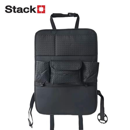 กระเป๋าหนังหลังเบาะ STACKO GLAMOR B 42x2x60 ซม. สีดำ_0