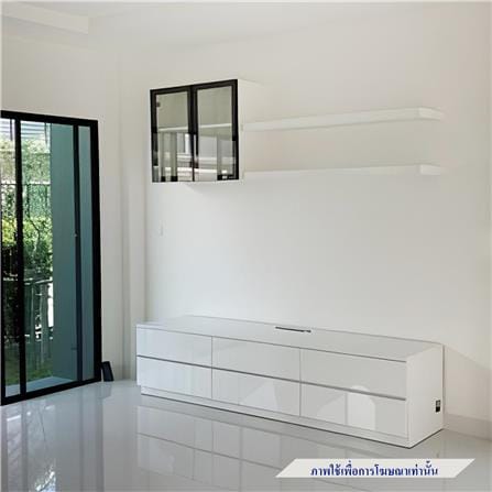 ชุดตู้วางทีวี SB BUILT IN WISEST 19238196 240 ซม. สีขาว_1