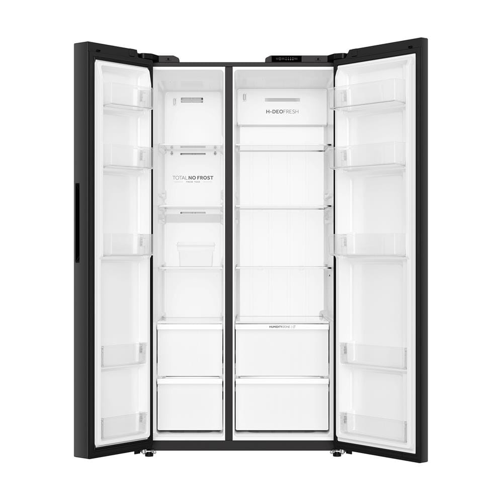 ตู้เย็น SIDE BY SIDE HAIER HRF-SBS569HPMS 20.1 คิว สี BLACK MATT