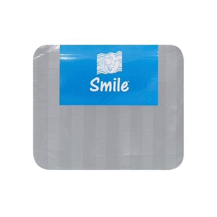 ชุดผ้าปูที่นอน 3.5 ฟุต (ชุด 3 ชิ้น) PICASSO SMILE สี GREY_3
