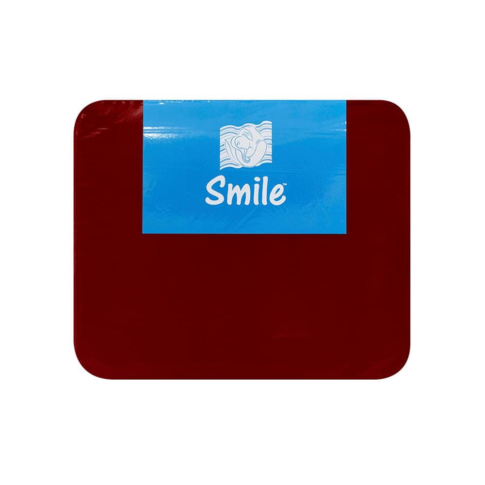 ชุดผ้าปูที่นอน 5 ฟุต (ชุด 5 ชิ้น) PICASSO SMILE สี BURGUNDY