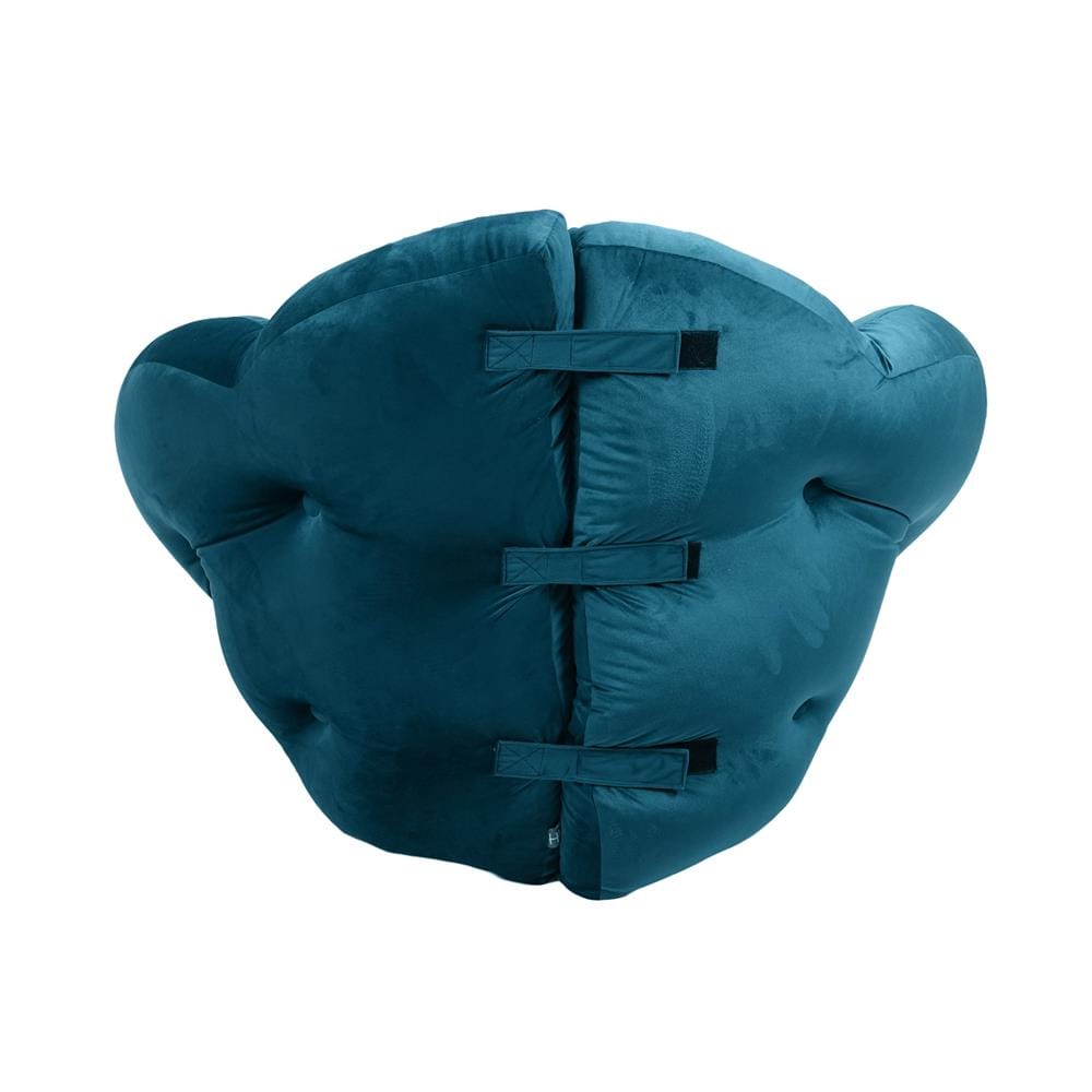 เบาะรองนั่ง HOME LIVING STYLE FLOWER 34x43 นิ้ว สีเขียวเข้ม