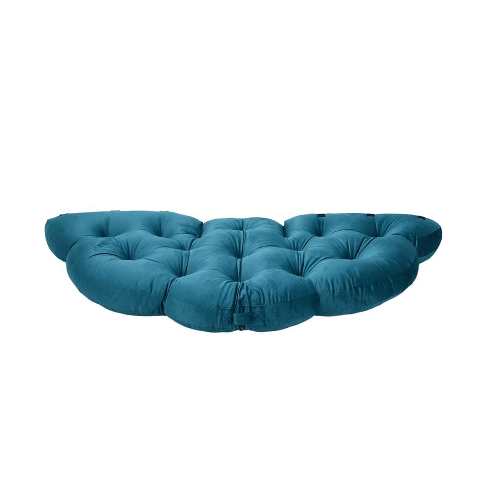 เบาะรองนั่ง HOME LIVING STYLE FLOWER 34x43 นิ้ว สีเขียวเข้ม