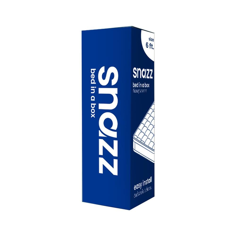 ที่นอนพ็อกเก็ตสปริง 6 ฟุต สุญญากาศ SNAZZ รุ่น ZEN