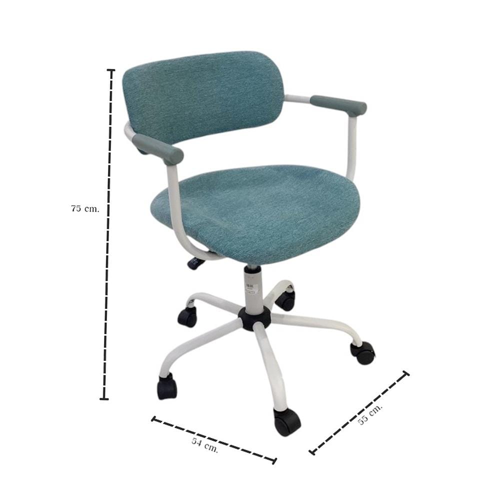 เก้าอี้สำนักงาน KONCEPT LAMINY 19224650 สีขาว/เขียว