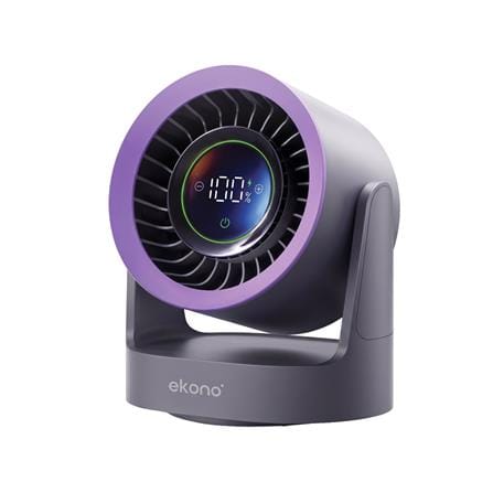 พัดลมพกพา 5 นิ้ว EKONO EK-PTB18GY สีเทา_0